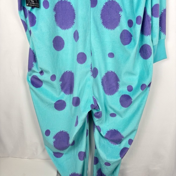 Pixar x Torrid Monsters Inc Full Body Suit with horned Hood. Size 1/2 - Picture 14 of 16